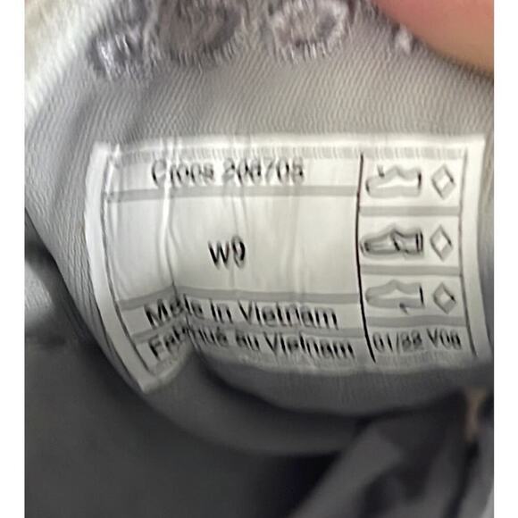 CROCS LITERIDE 360 PACER SNEAKERS‎ SLATE GRAY SIZE 9 - Picture 3 of 6